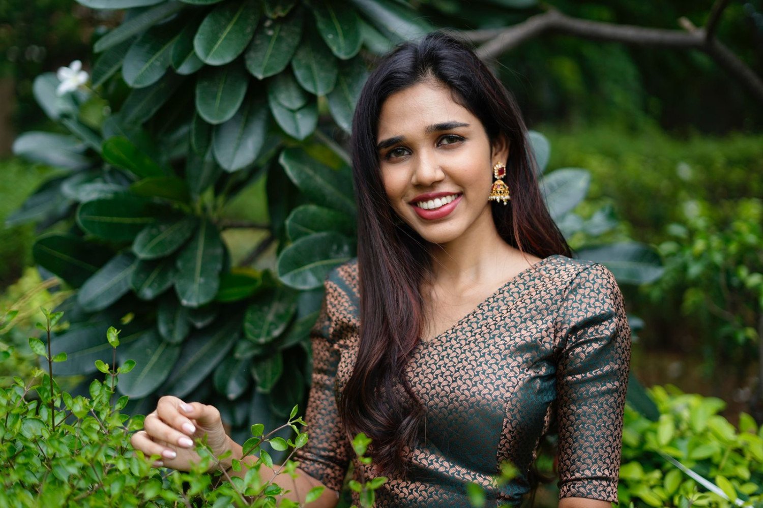 NIRAM COLLECTION SKIRT WITH BROCADE BLOUSE SL0166