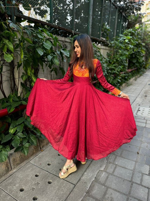 Nira Semi Silk Dress