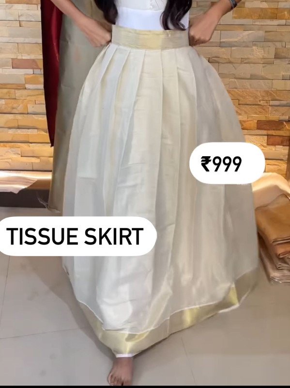 TISSUE ONAM SPL SKIRT